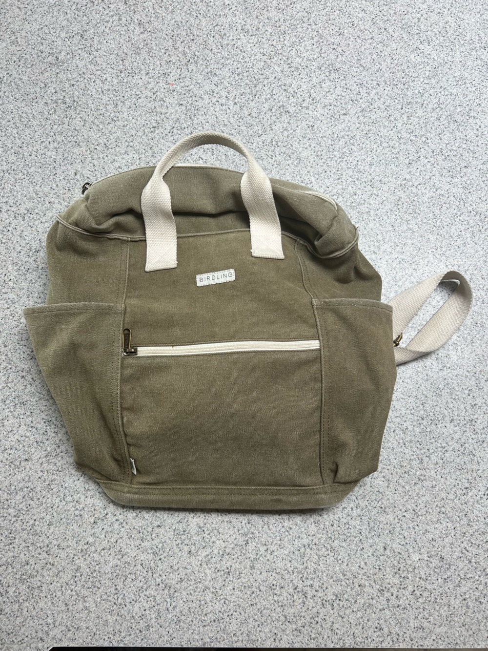 Birding tote backpack